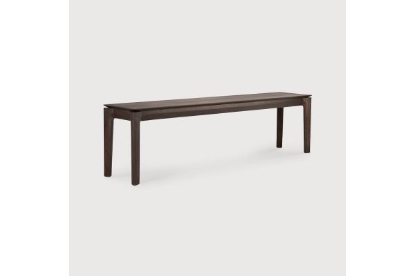 ETHNICRAFT VARNISHED BROWN BENCH 126x35x46 