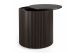 ETHNICRAFT ROLLER MAX ROUND SIDE TABLE 40x40x40