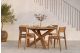 ETHNICRAFT TEAK CIRCLE OUTDOOR DINING TABLE 136