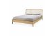 ETHNICRAFT OAK SPINDLE BED (WITHOUT SLATS) 170