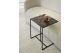 ETHNICRAFT TRIPTIC SIDE TABLE - LAVA WHISKY 