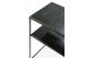 ETHNICRAFT AGED - CHARCOAL SOFA CONSOLE -2 SHELVES