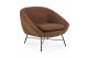 ETHNICRAFT BARROW LOUNGE CHAIR - COPPER