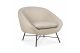ETHNICRAFT BARROW LOUNGE CHAIR - OFF WHITE