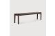 ETHNICRAFT VARNISHED BROWN BENCH 146x35x46 