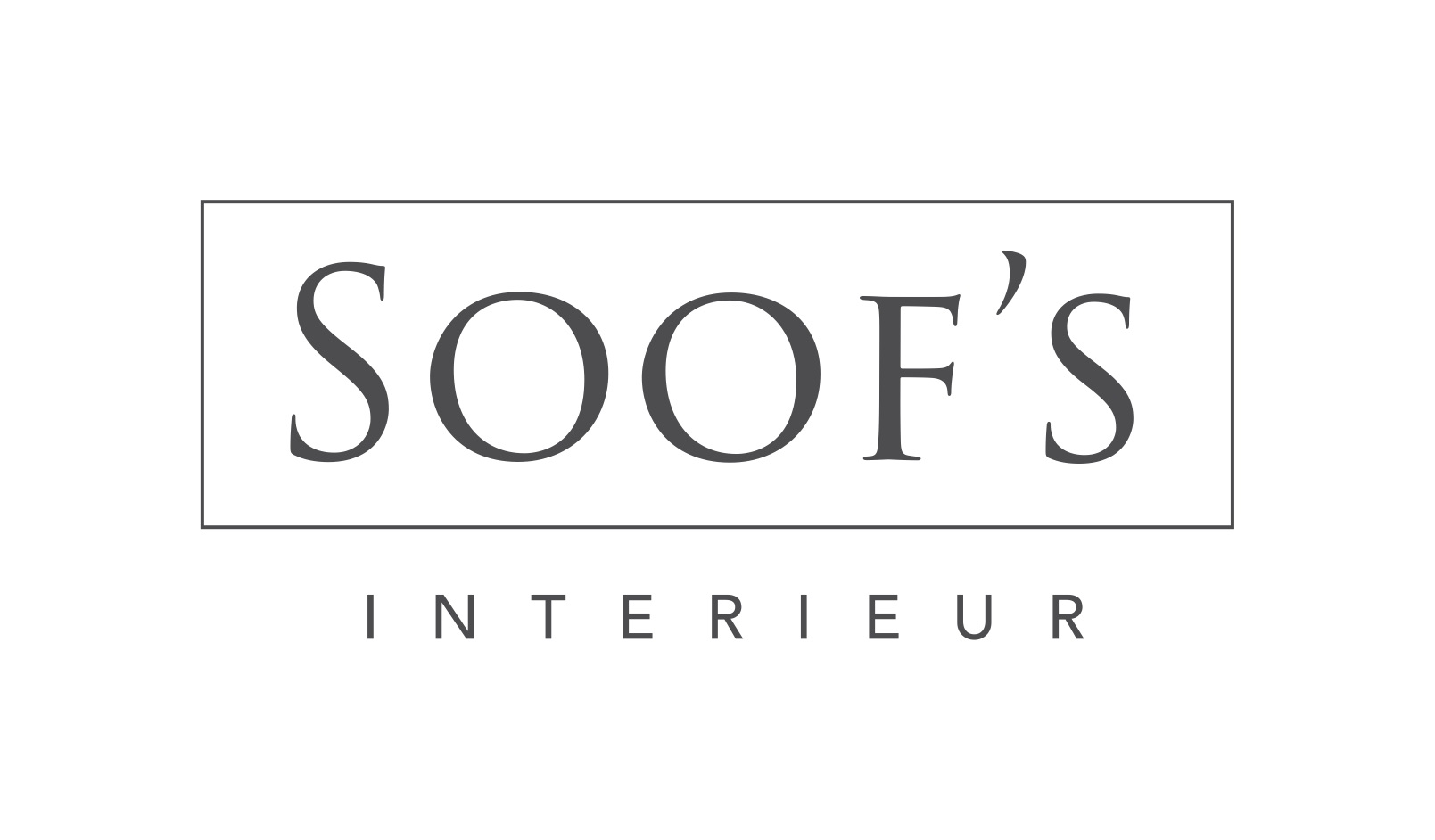 Logo van het merk voor hoekbanken Soof's Interieur